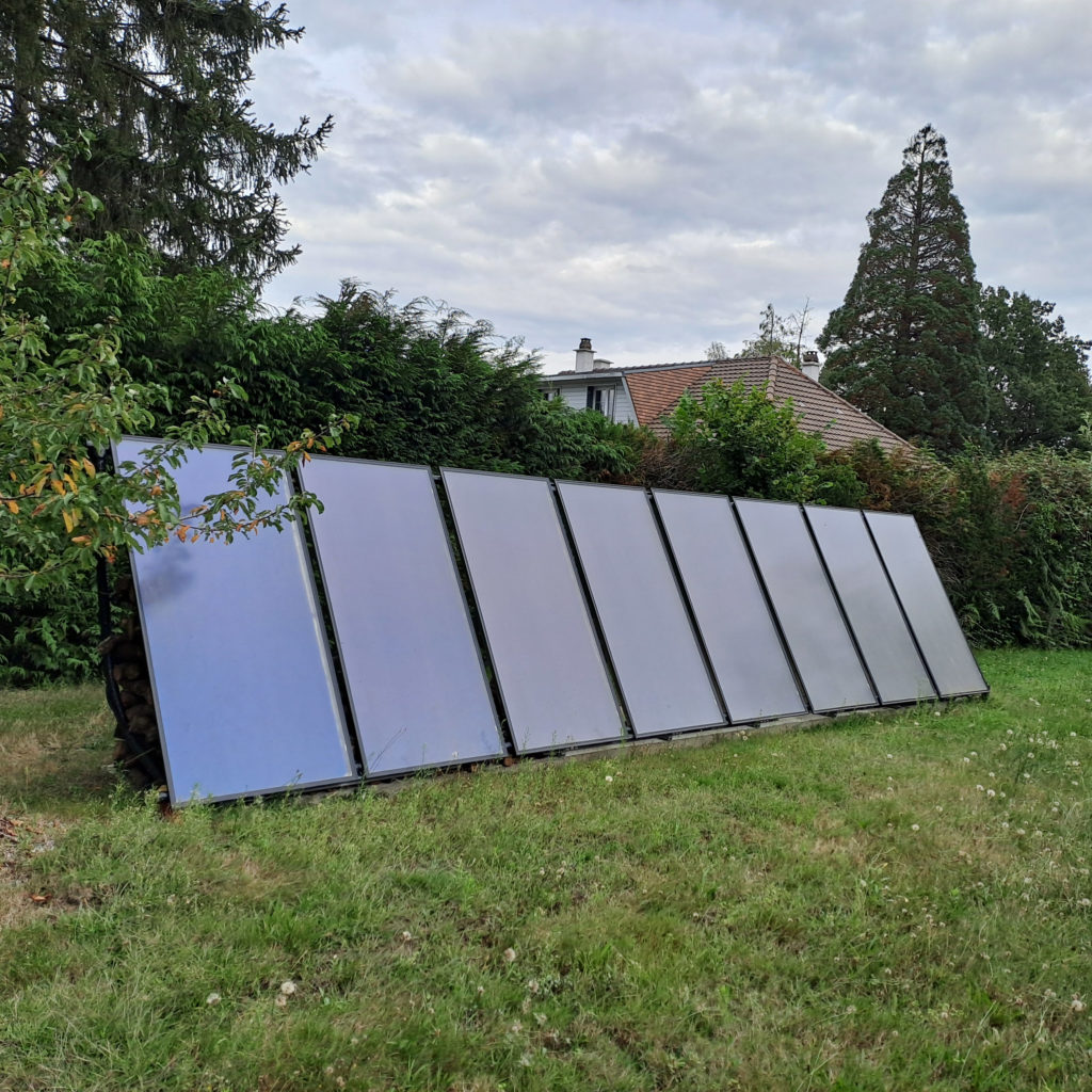 Chauffage solaire : les panneaux au sol sont une excellente solution