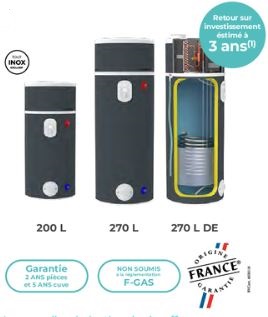 Chauffe-eau thermodynamique